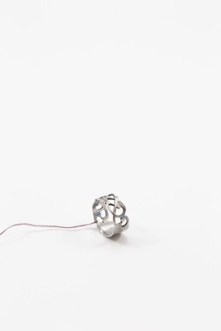 Anello in Acciaio Traforato Campobassano