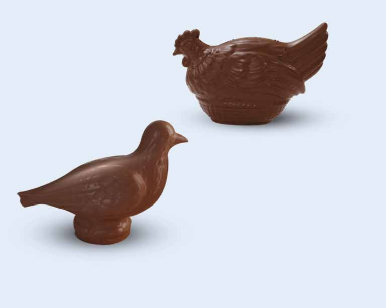 Soggetti di Cioccolato Pasquali – Colomba e Gallinella nel Cesto 300gr
