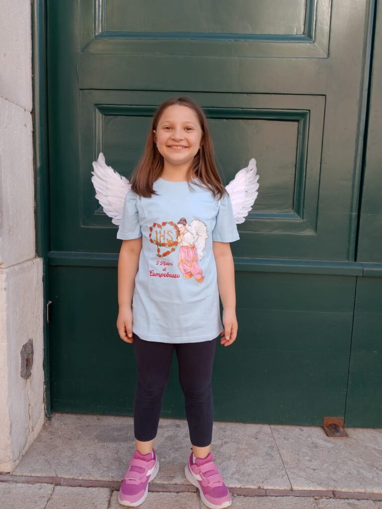 Maglietta kids Angioletto  i Misteri di Campobasso