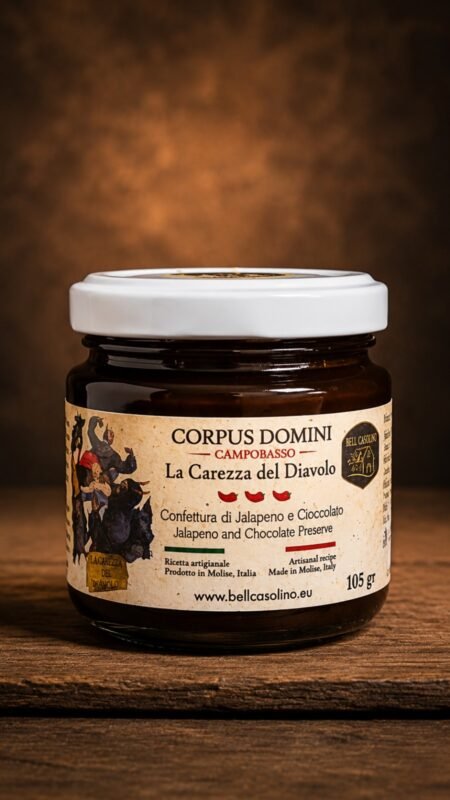 La Carezza Del Diavolo -  Confettura di Jalapeno e Cioccolato