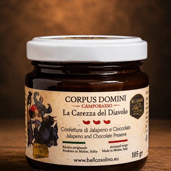 La Carezza Del Diavolo -  Confettura di Jalapeno e Cioccolato